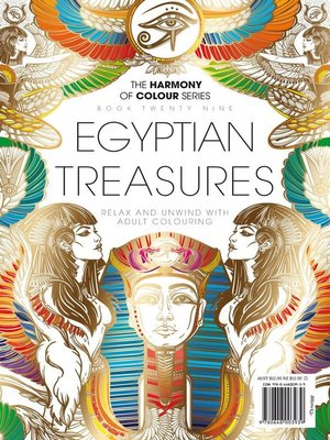 cover image of Colouring Book: Egyptian Treasures